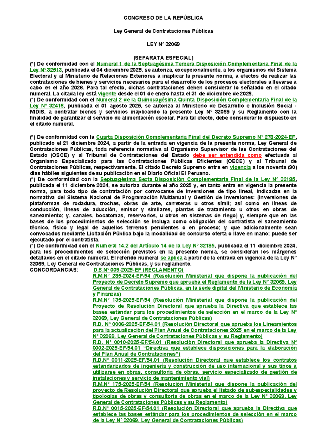 Ley N° 32069: Análisis de la Ley General de Contrataciones Públicas ...
