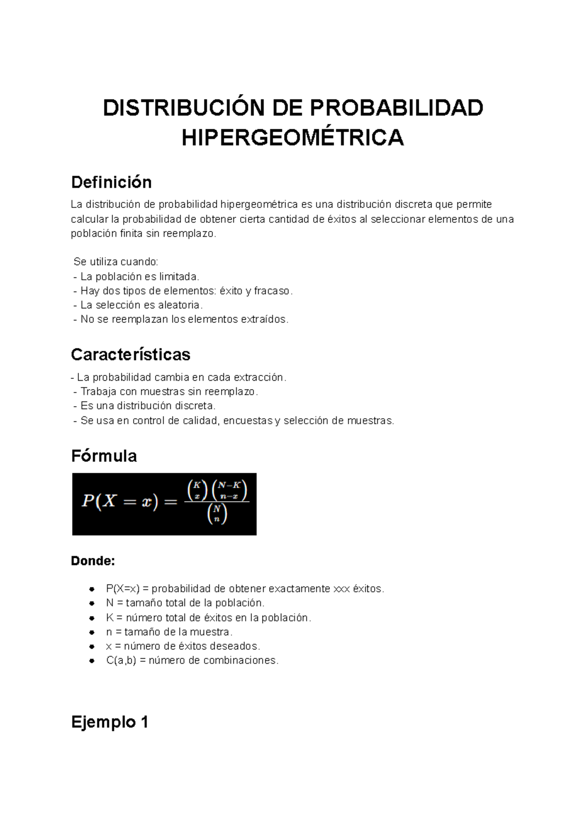Distribución de Probabilidad Hipergeométrica - Conceptos y Ejemplos ...