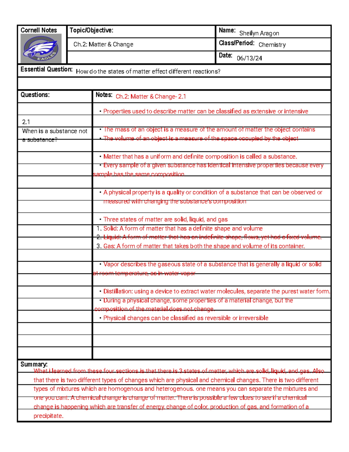 Kami Export - Cornell Notes Template for Effective Study - Studocu