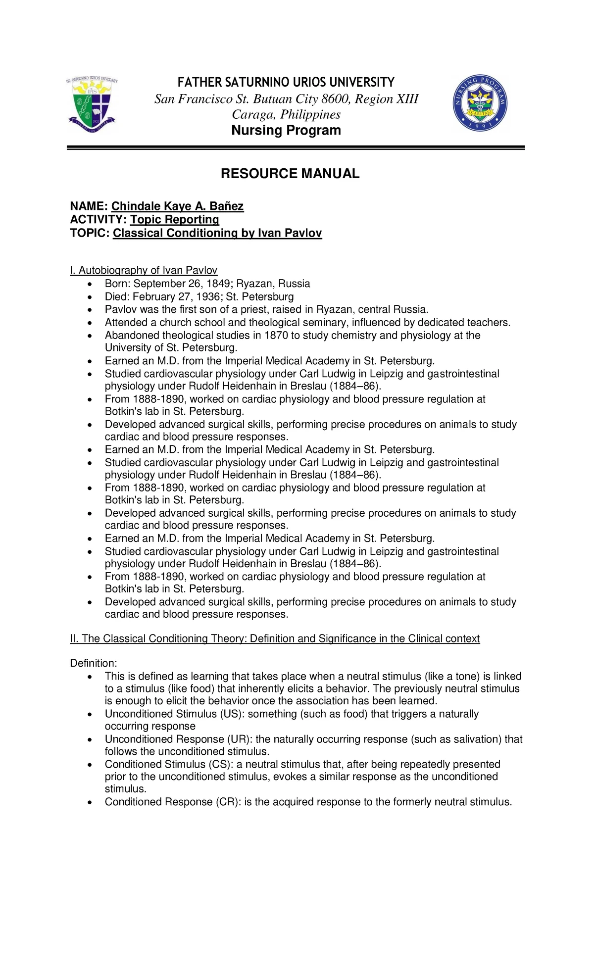 NURS 101 Midterm Notes on Nursing Process and Patient Care - Studocu