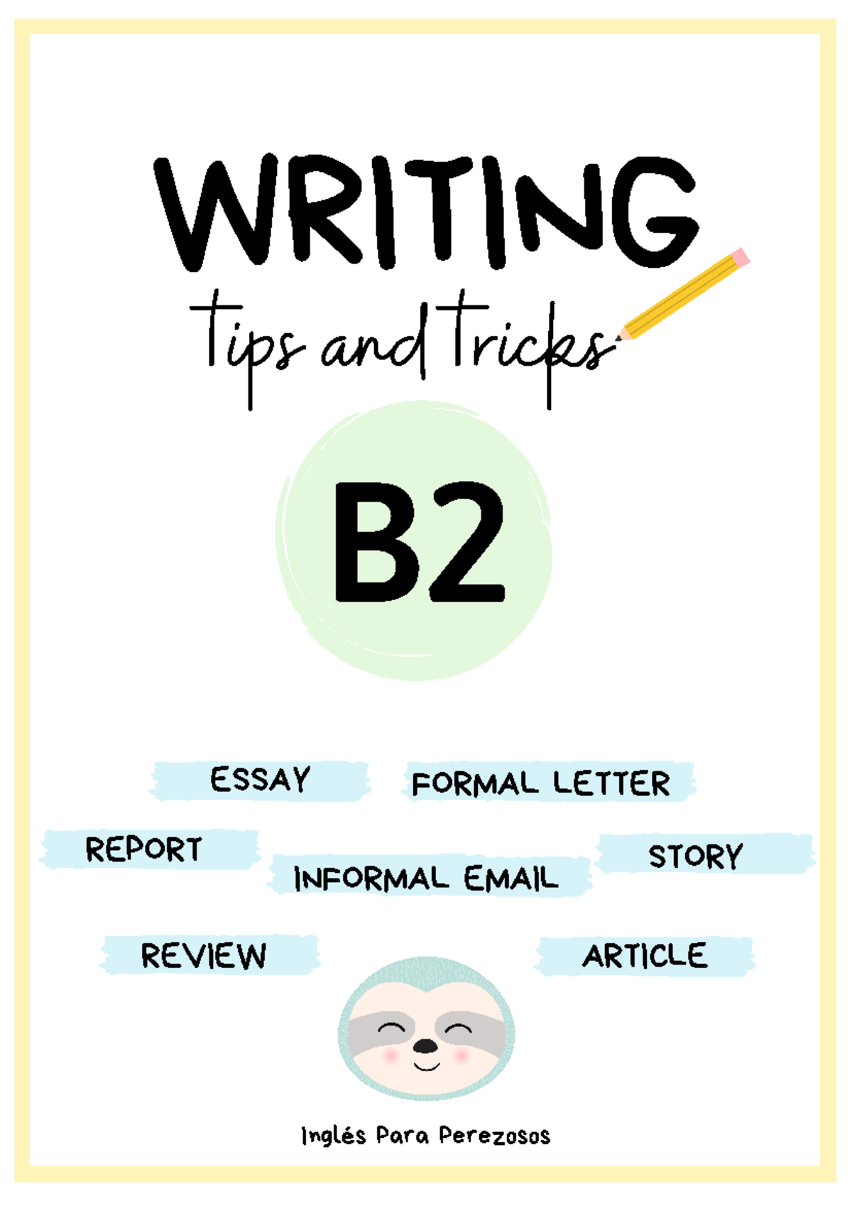 B2 Writing Tips for Informal Emails and Reviews (Class Esther) - Studocu