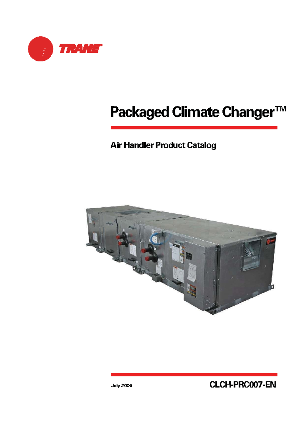 Packaged Climate Changer Air Handler Catalog - Module 3 Reports - Studocu