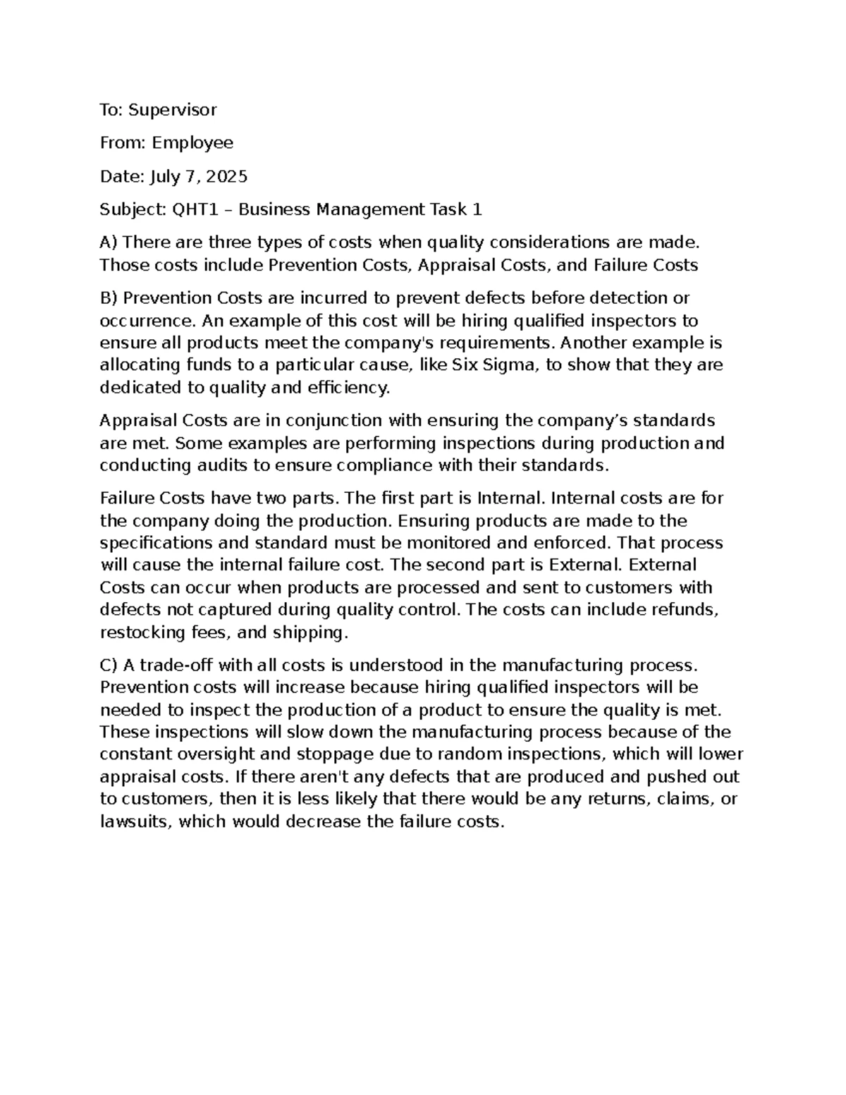 AVM1: Task 2 - Affinity Diagram Analysis for Employee Dissatisfaction ...