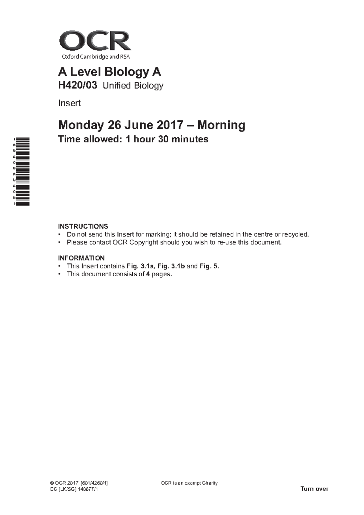 (A) 17 Jun AL paper 3 I - ocr - INSTRUCTIONS • Do not send this Insert ...