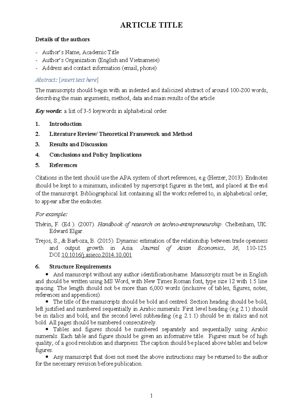 Template for Article Submission - Scdge 2026 - Studocu
