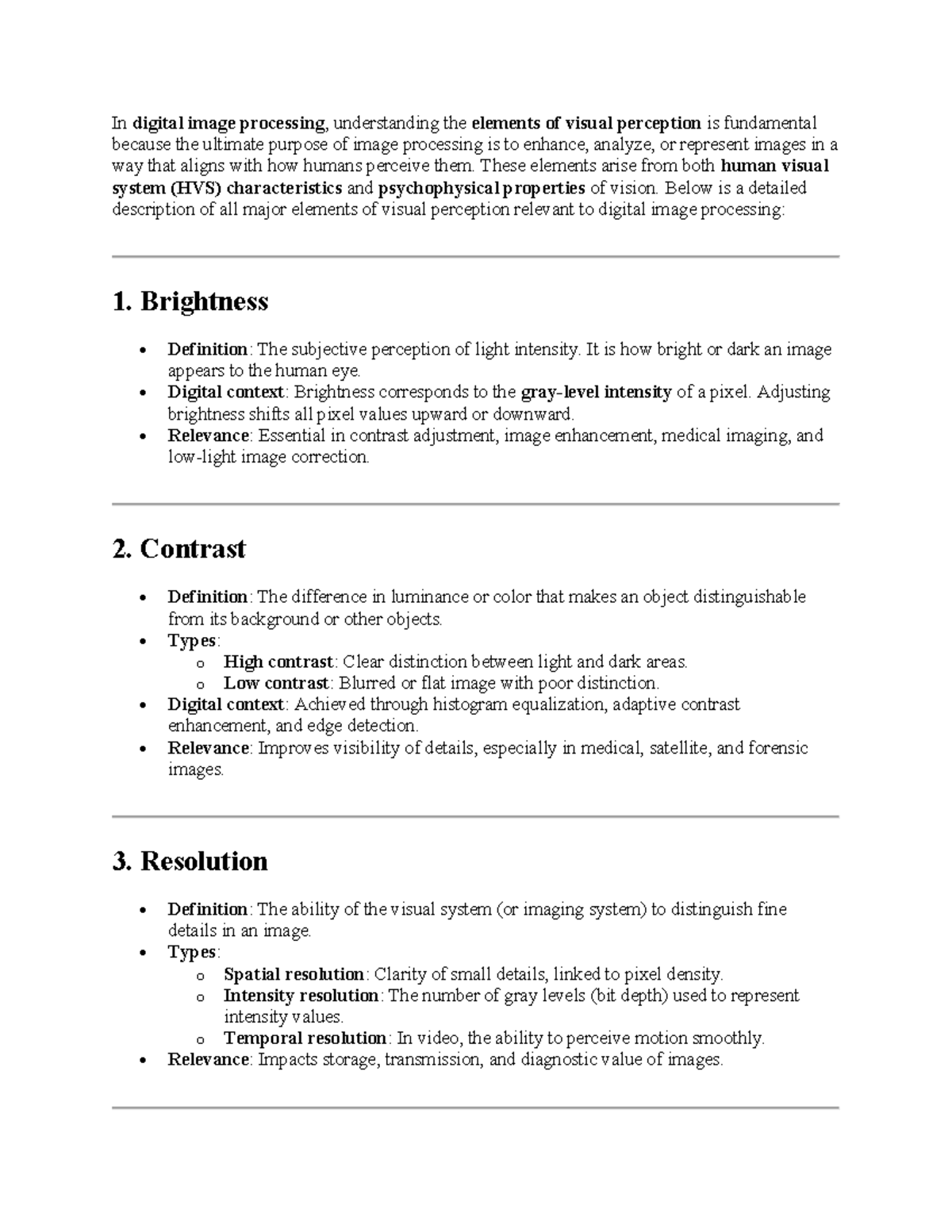 DIP 101: Elements of Visual Perception in Digital Image Processing ...