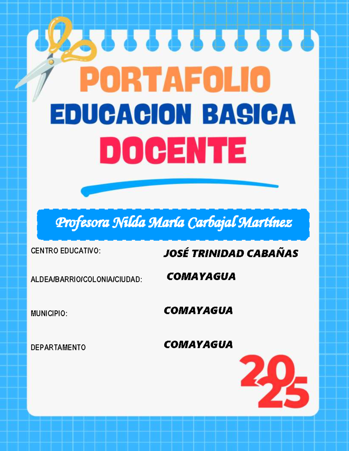 Portafolio Docente I y II Ciclo de Educación Básica 2025 - Studocu