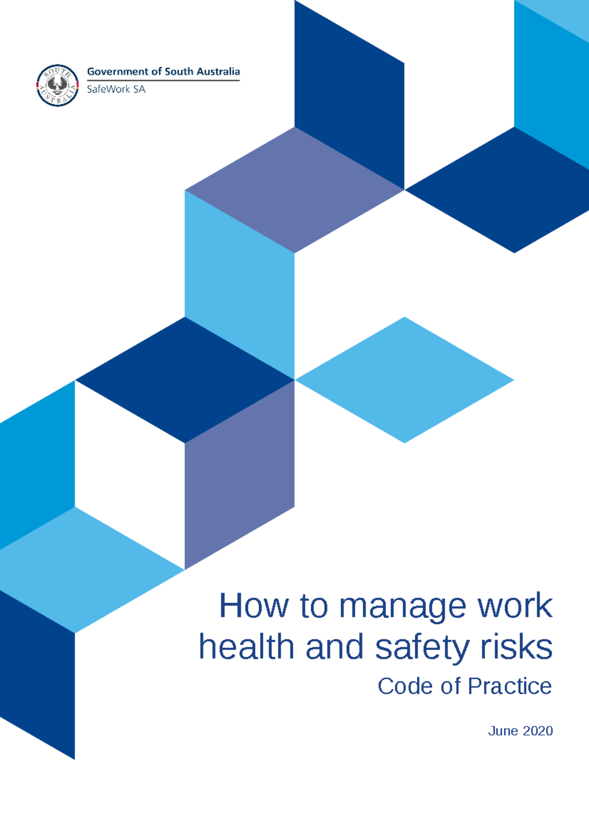 WHS Code of Practice: Managing Work Health and Safety Risks - Studocu