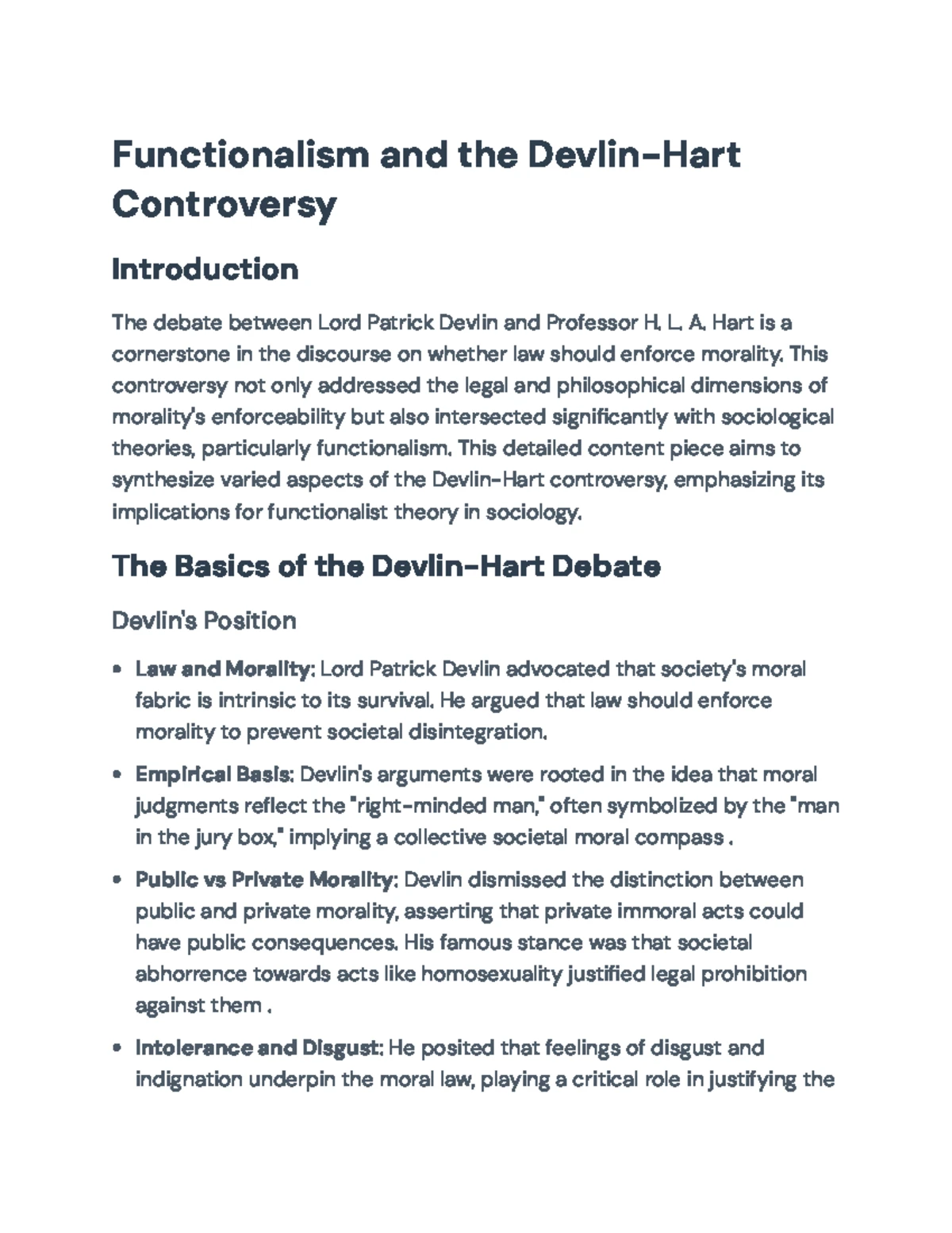 Sociology of Deviance: A Comparative Analysis of Functionalism and ...