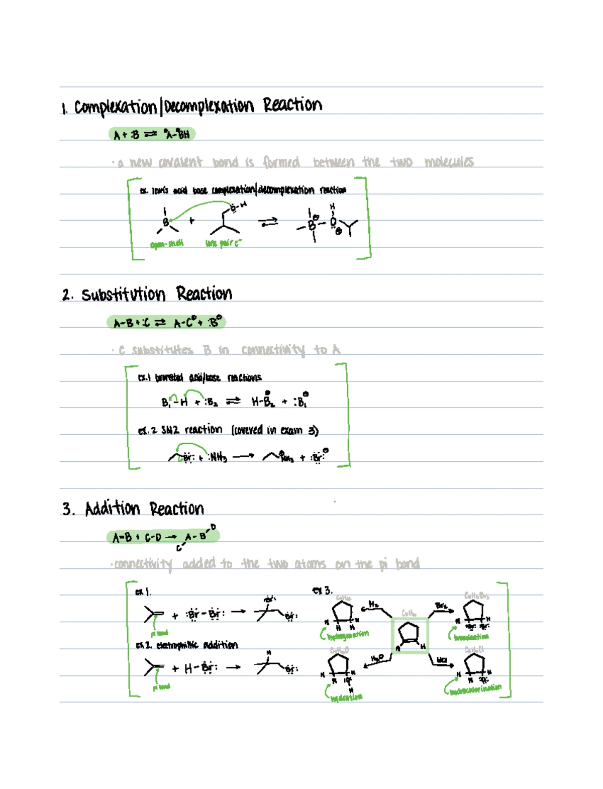 Organic Chemistry I: Summary of Structure & Reactivity Concepts - Studocu