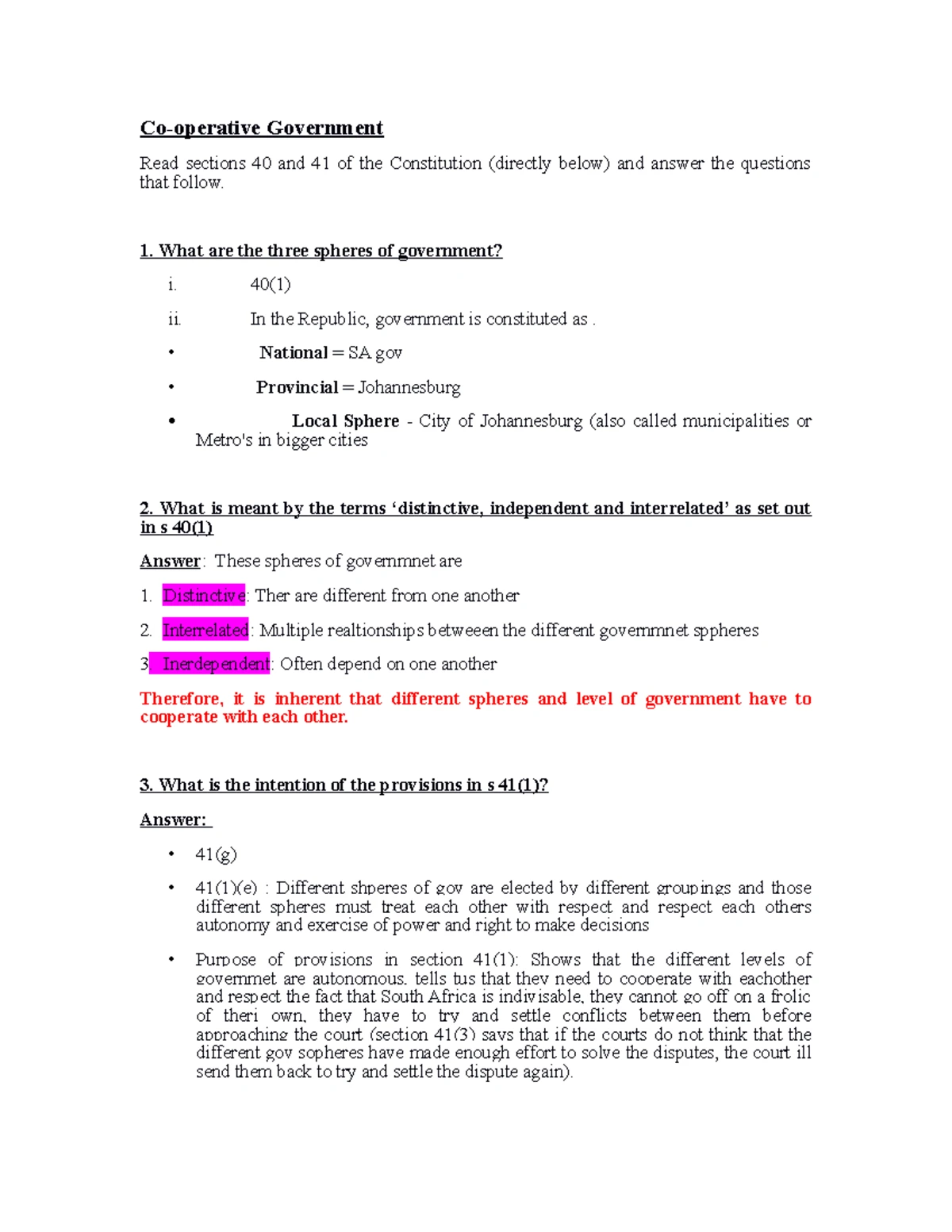 GOV 101: Structures of Government - Key Concepts & Constitutional ...