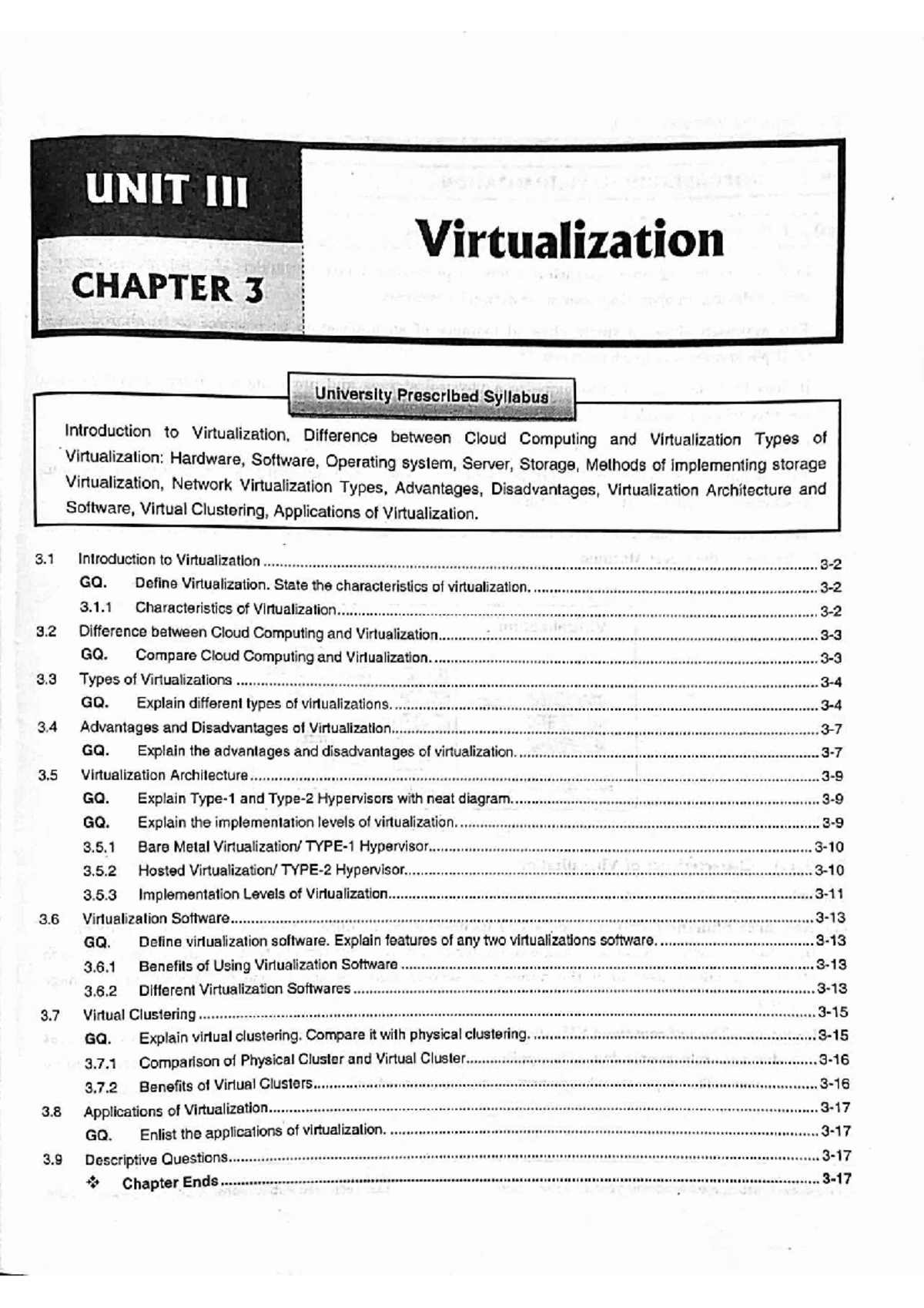 Cloud Computing (SPPU:SEM 10) - Chapter 3: Virtualization Overview and ...