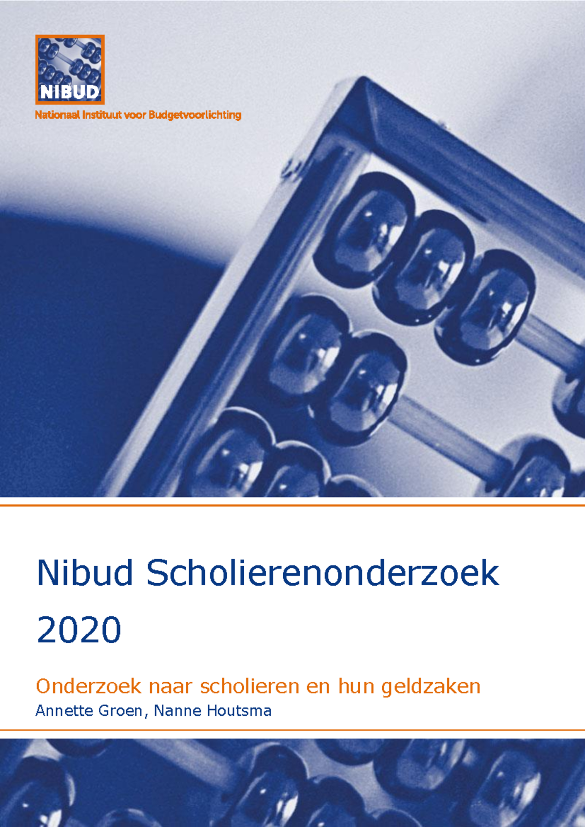 Nibud Scholierenonderzoek 2020: Financiën en Geldgedrag van Jongeren ...