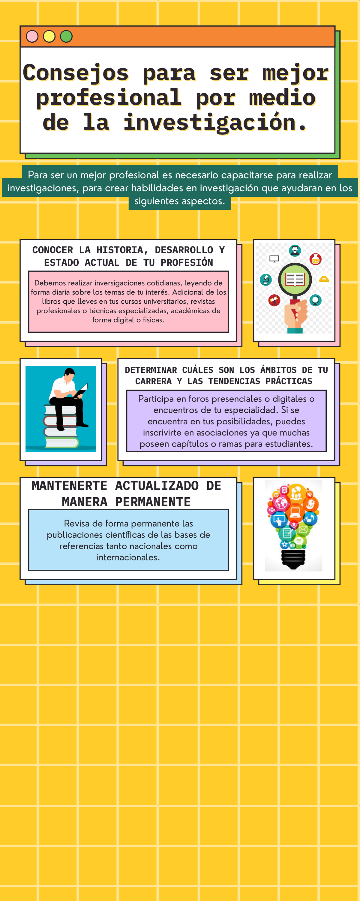 Consejos para Mejorar como Profesional a Través de la Investigación ...