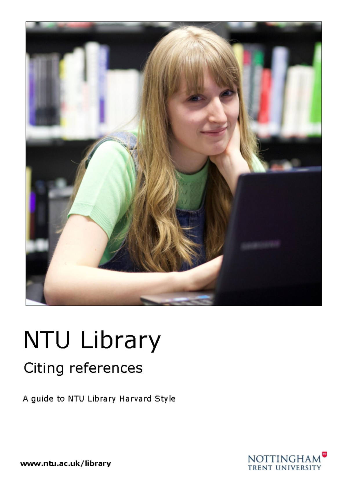 NTU Citing References Guide 10th ed 2016 - NTU Library Citing ...