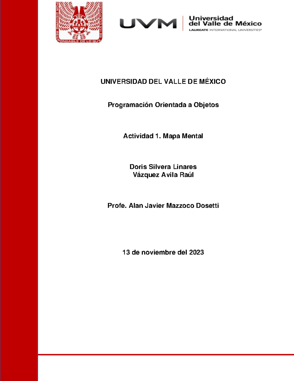 Act 1 mapa mental - Resumen Programación Orientada a Objetos ...