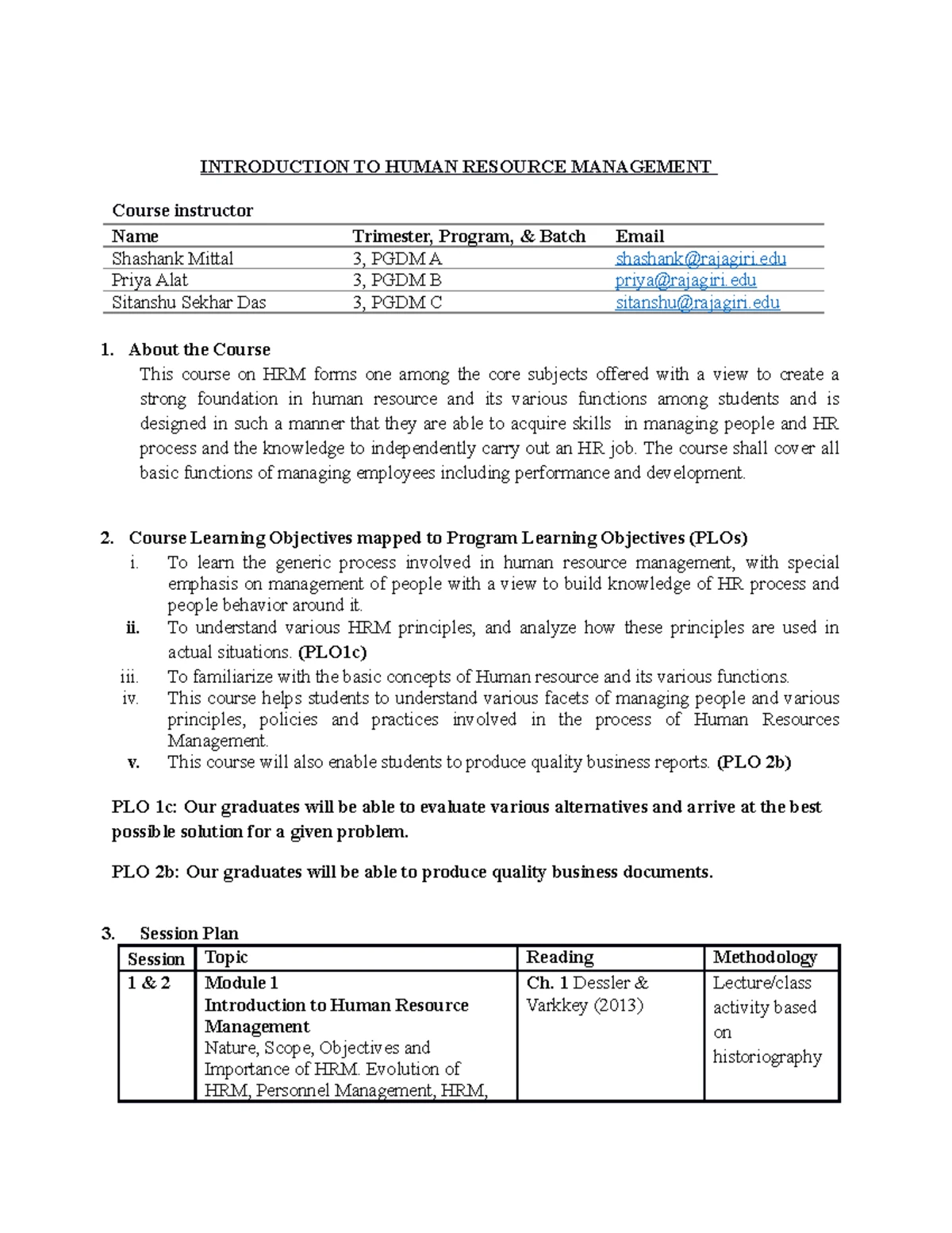 FA PGDM TRI-1 CP Final 2019 - Financial Accounting Course instructor Dr ...