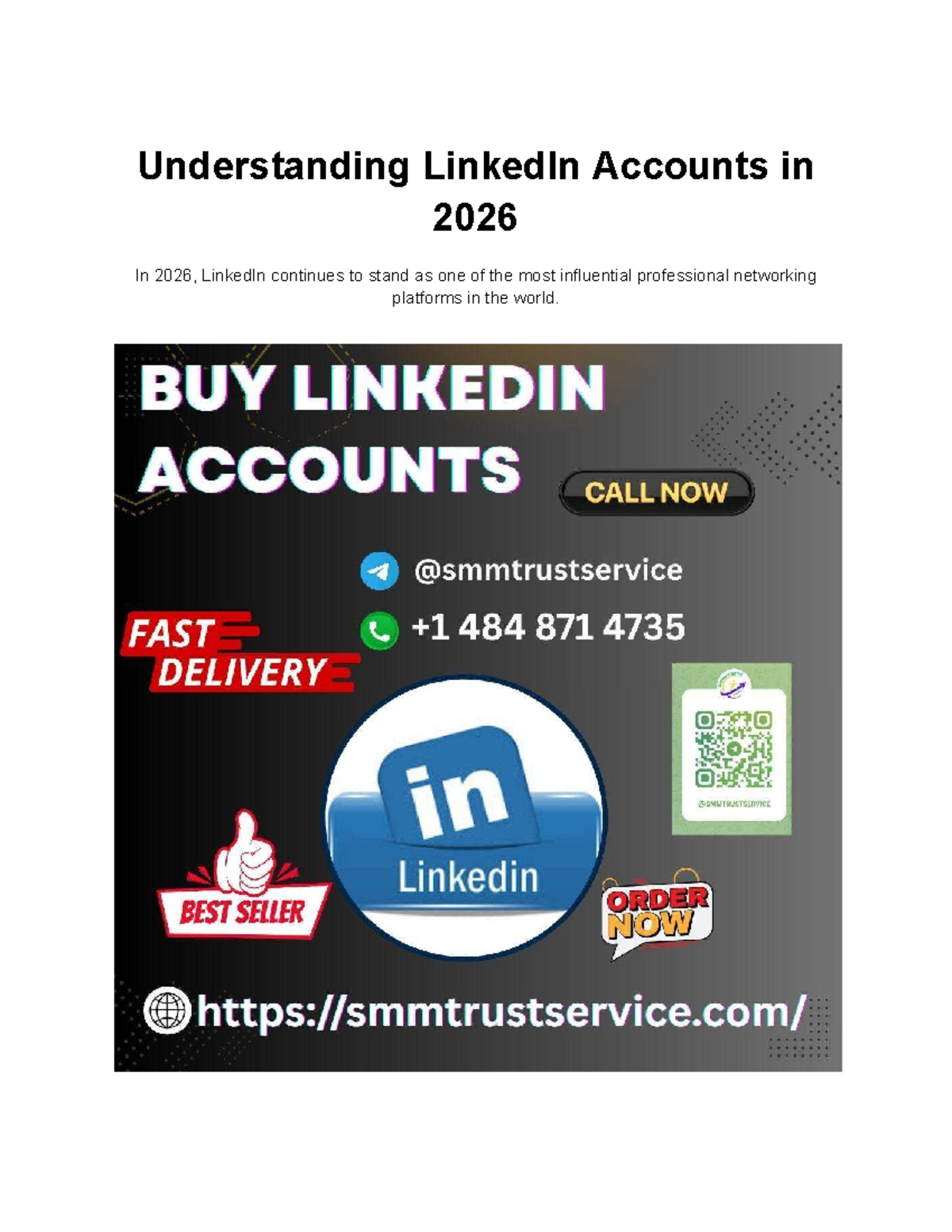 Understanding LinkedIn Accounts: Strategies for 2026 Success - Studocu