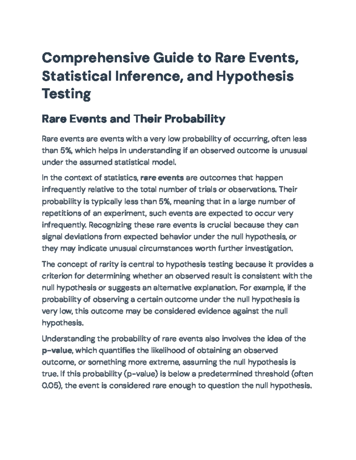 Comprehensive Guide to Hypothesis Testing for a Single Mean (Stats 101 ...