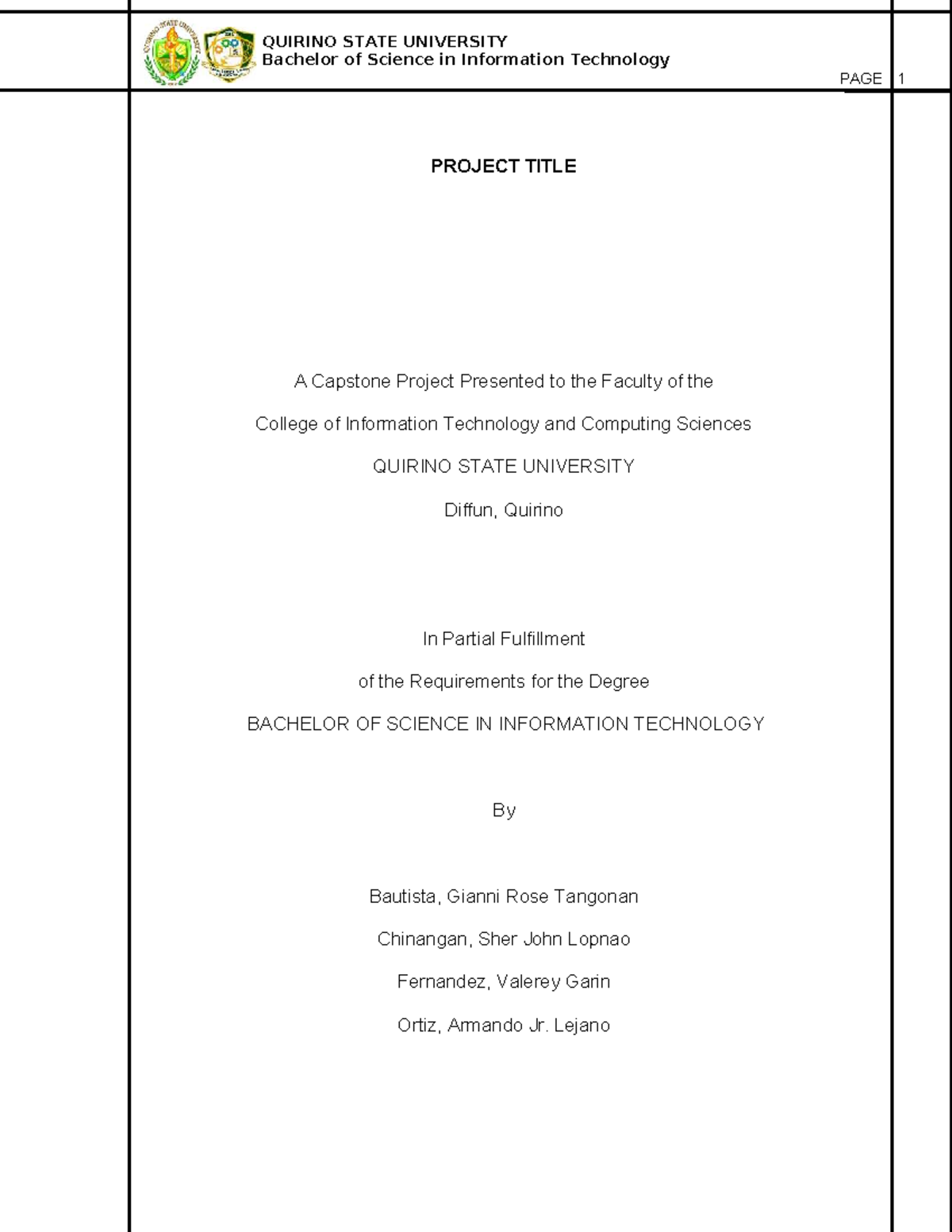 Legislative Ordinance Archiving & Viewing System - Capstone Project ...