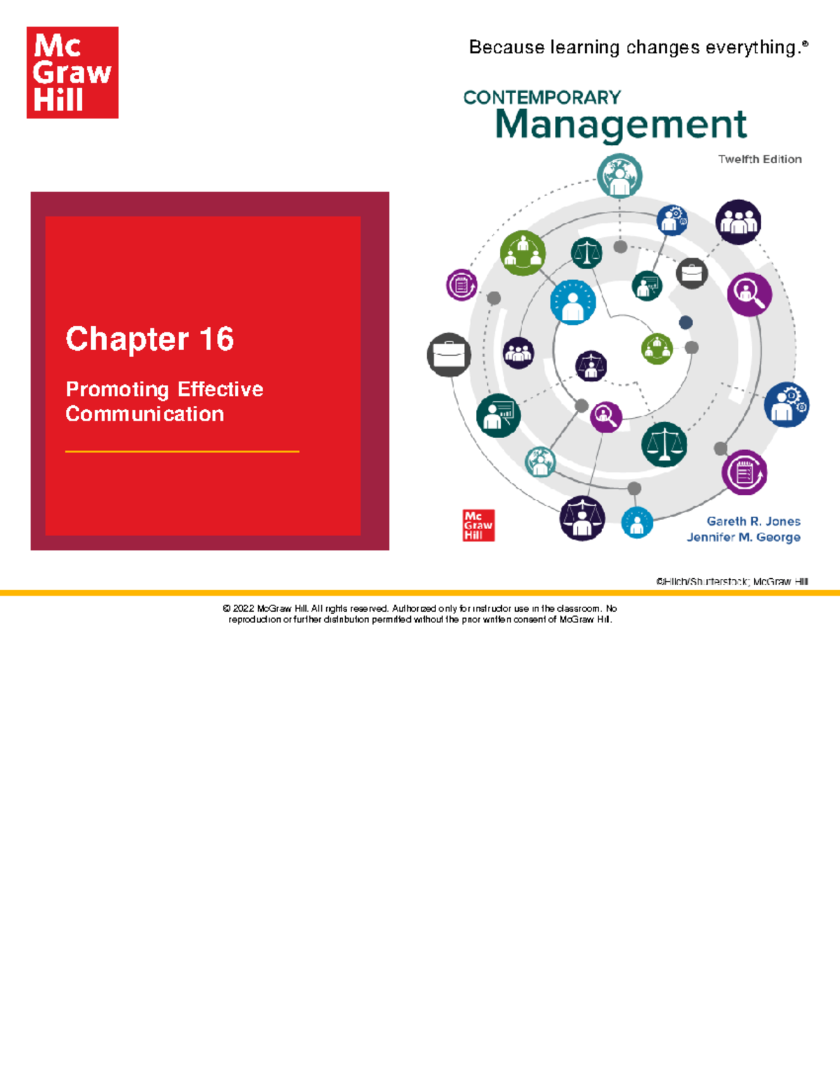 Topic 13 Chapter 16 Jones - Because learning changes everything ...