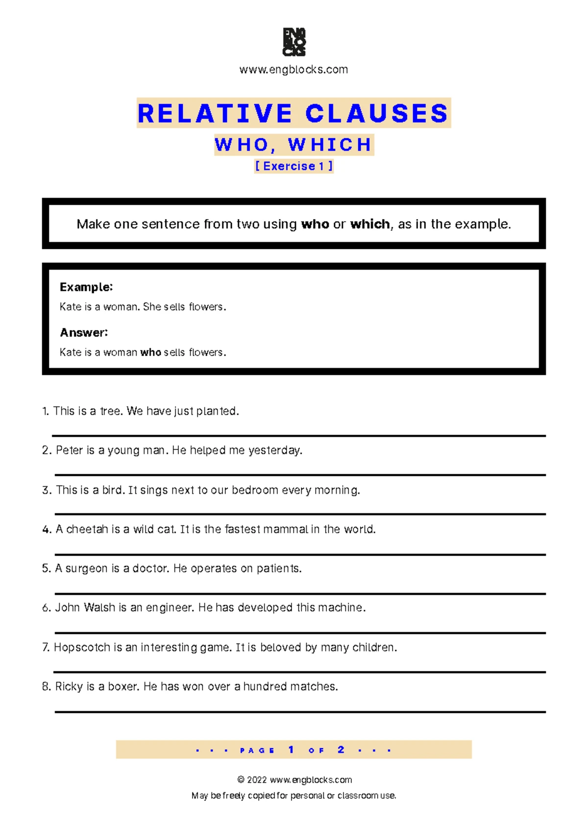 Unit 2 - Present Simple Structure & Vocabulary Activities - Studocu