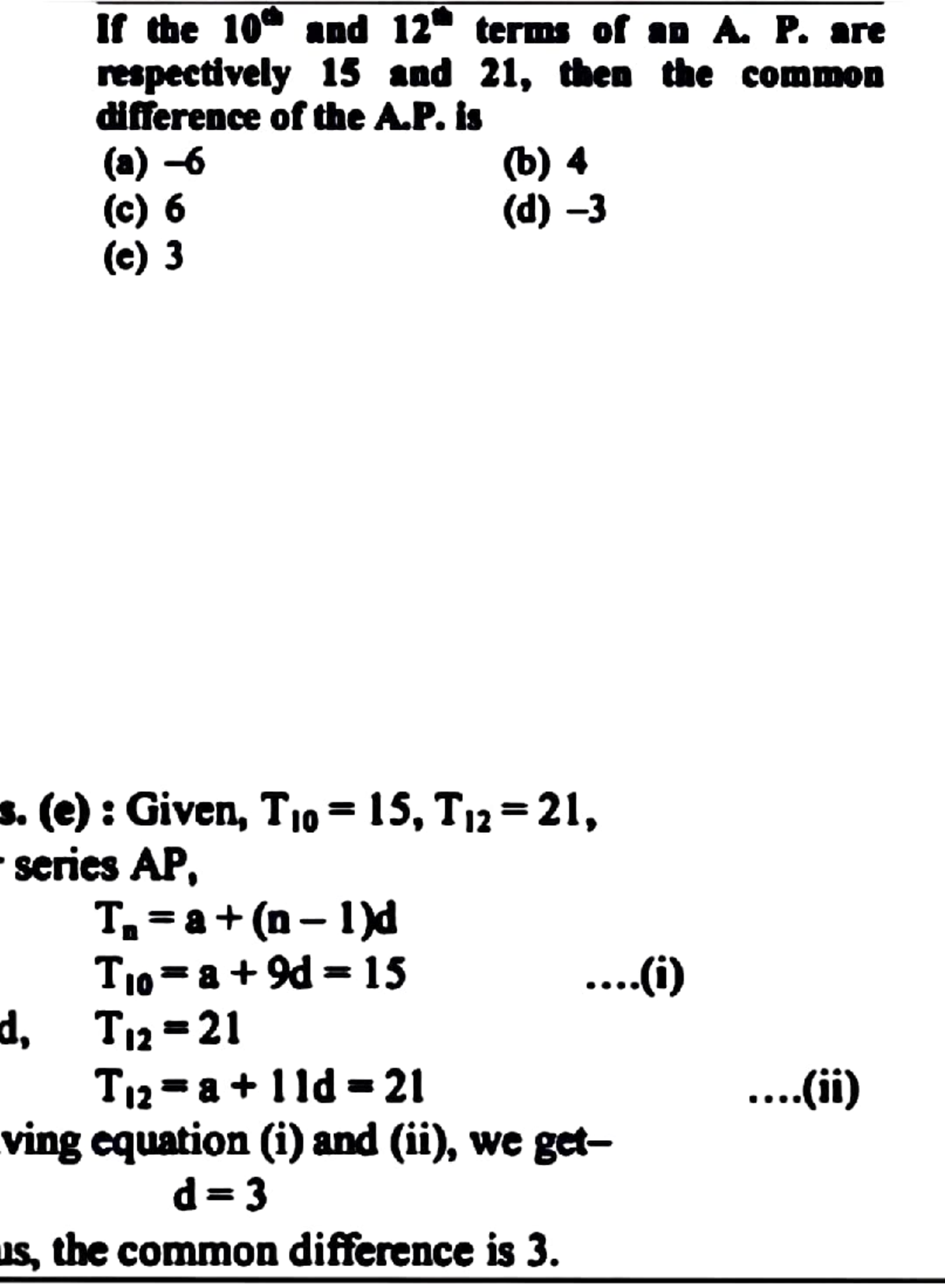 A.P. and G.P. Problems - MATH 101 Sequence Series Notes - Studocu