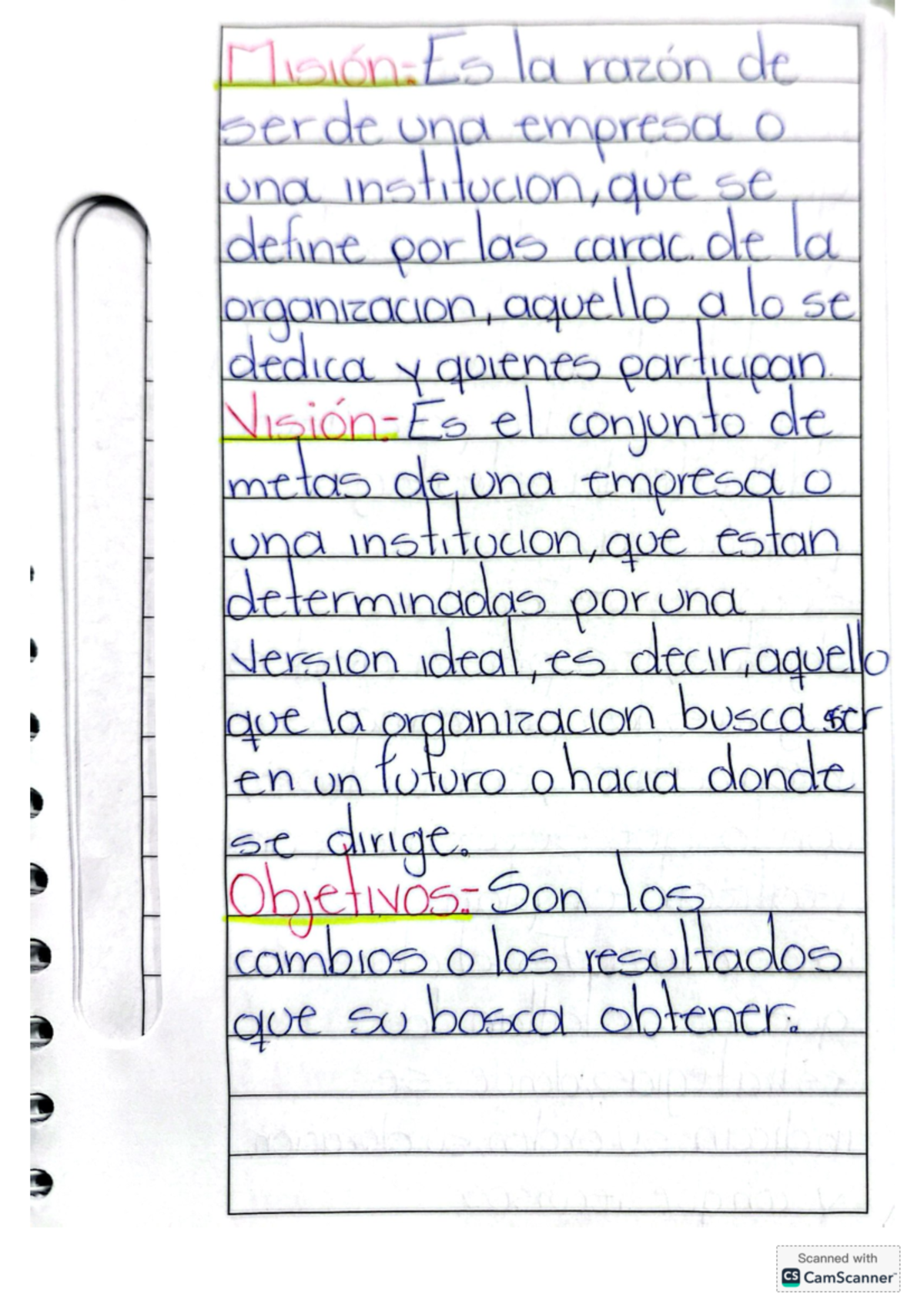 Coevaluacion morales 1 - lision:Es la razón de ser de una empresa O una ...