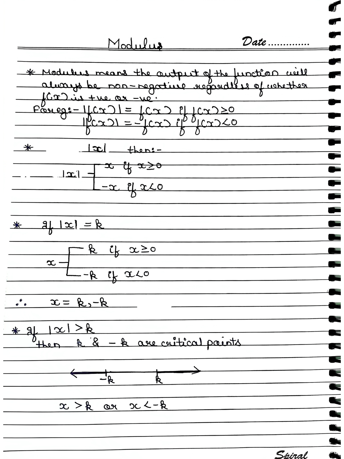 Modulus Concepts for CAT Exam Preparation - Studocu