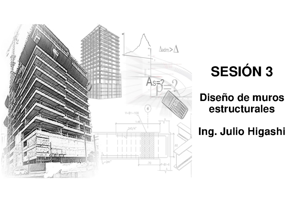 Sesión 3 - Diseño de Muros Estructurales y su Configuración - Document Preview