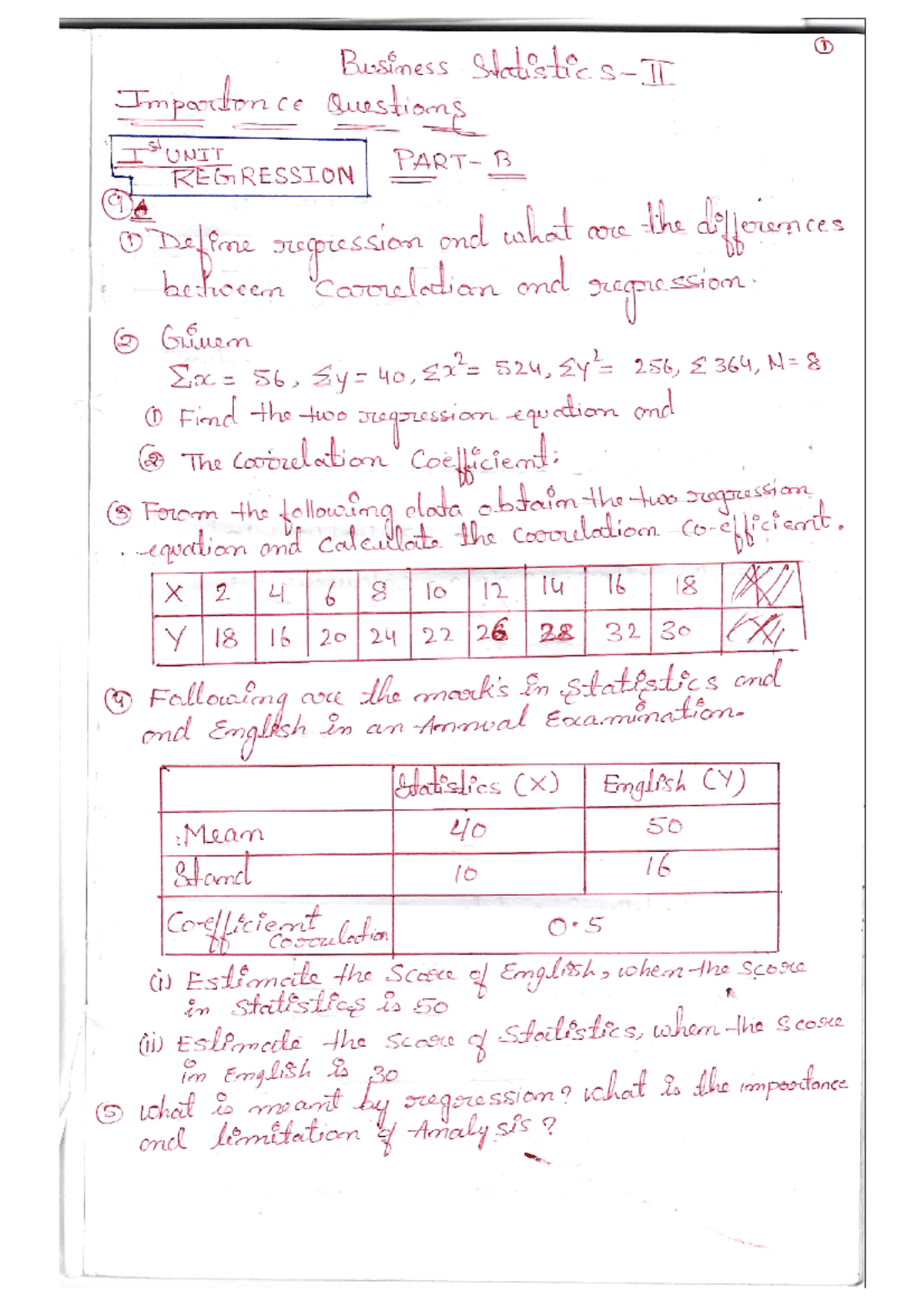 Important Q&A and Practice Exercises in Business Statistics - Studocu
