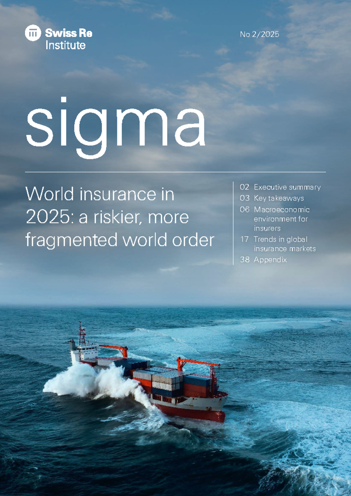 2025 World Insurance Outlook: Risks and Fragmentation Trends (SIGMA 02 ...