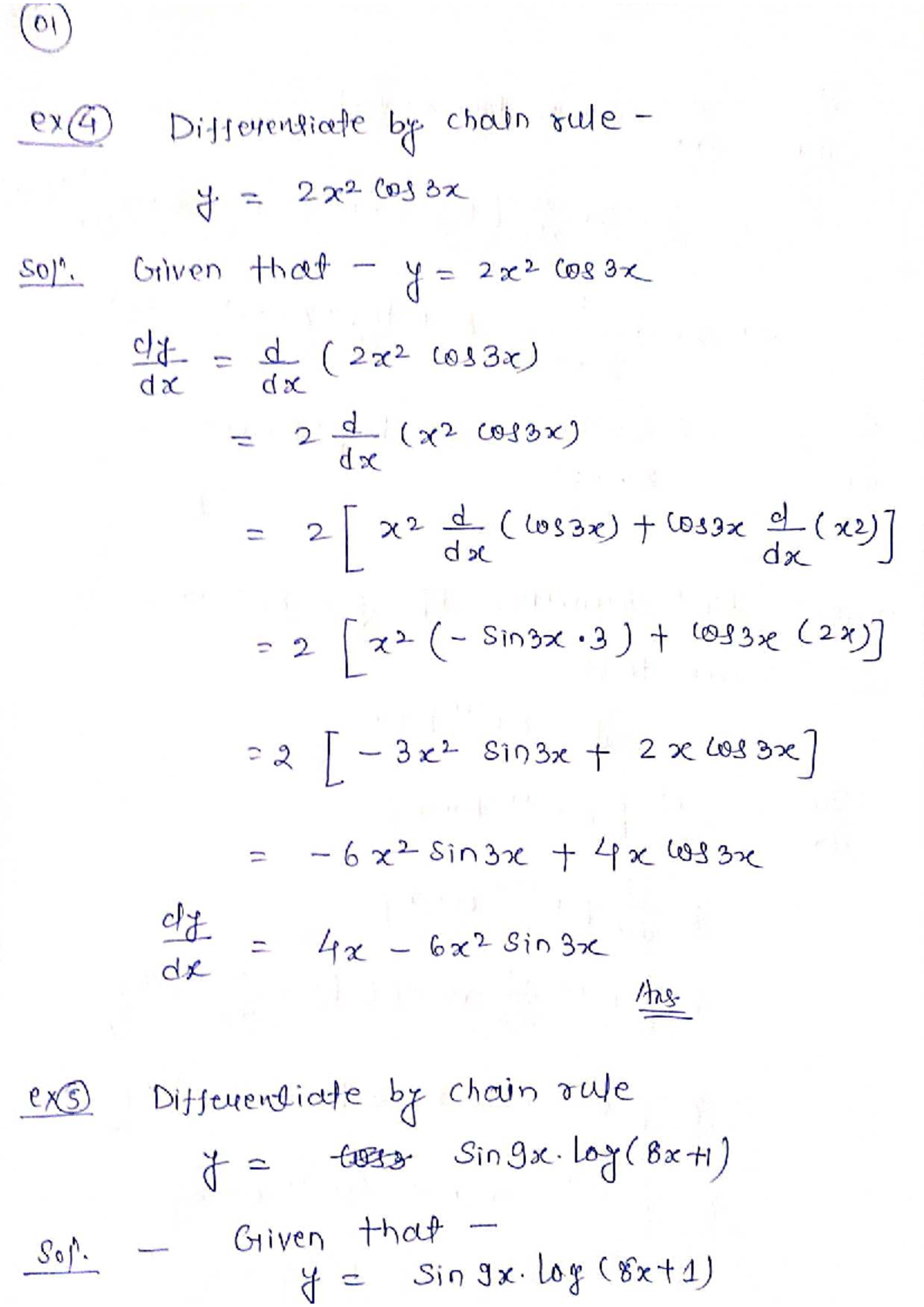 Differential Calculus Notes (Course Code: 03) - Studocu