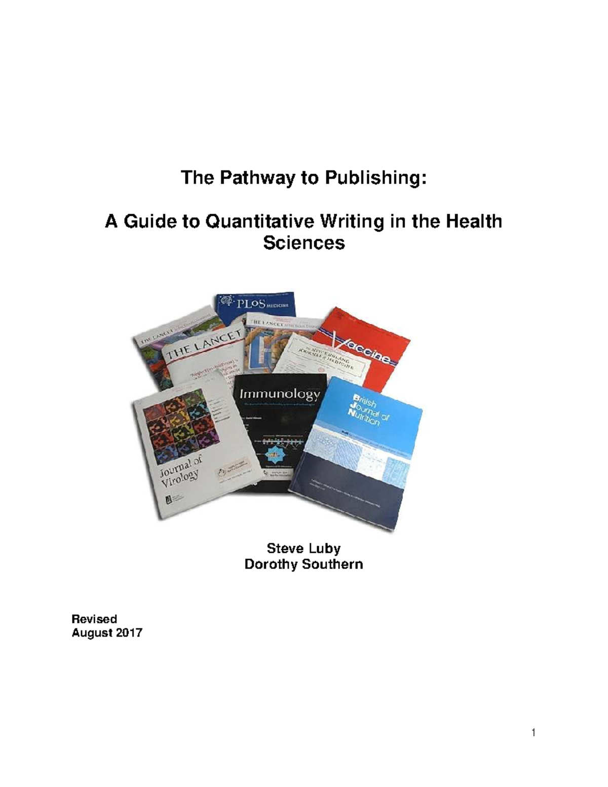 A Guide to Quantitative Writing in Health Sciences (V 23) - Studocu