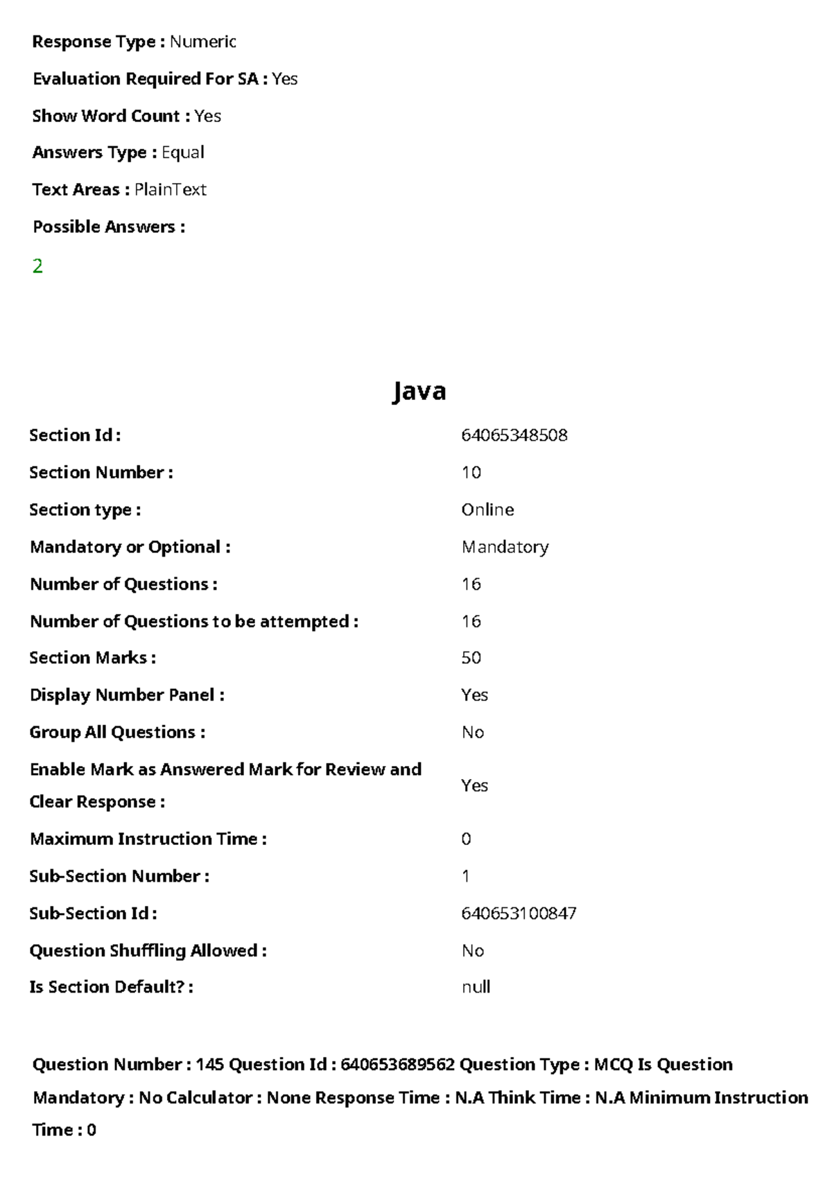 Java-1: Diploma Programming Concepts Multiple Choice Exam Paper - Studocu