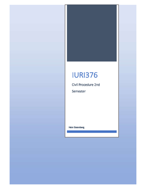 IURI 413 Paper 1 Exam Requirements and Guidelines - June 2023 - Studocu