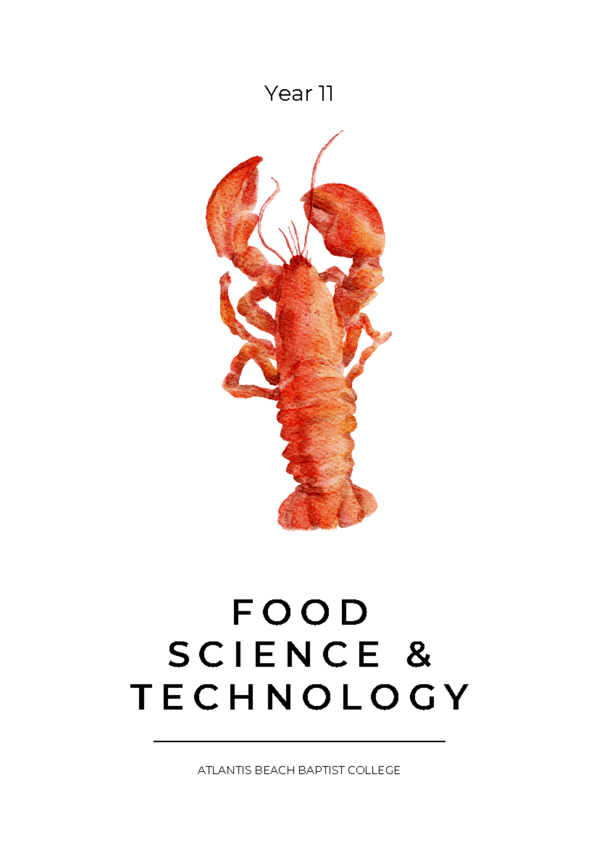 Food science & technology - Year 11 F O O D S C I E N C E & T E C H N O ...