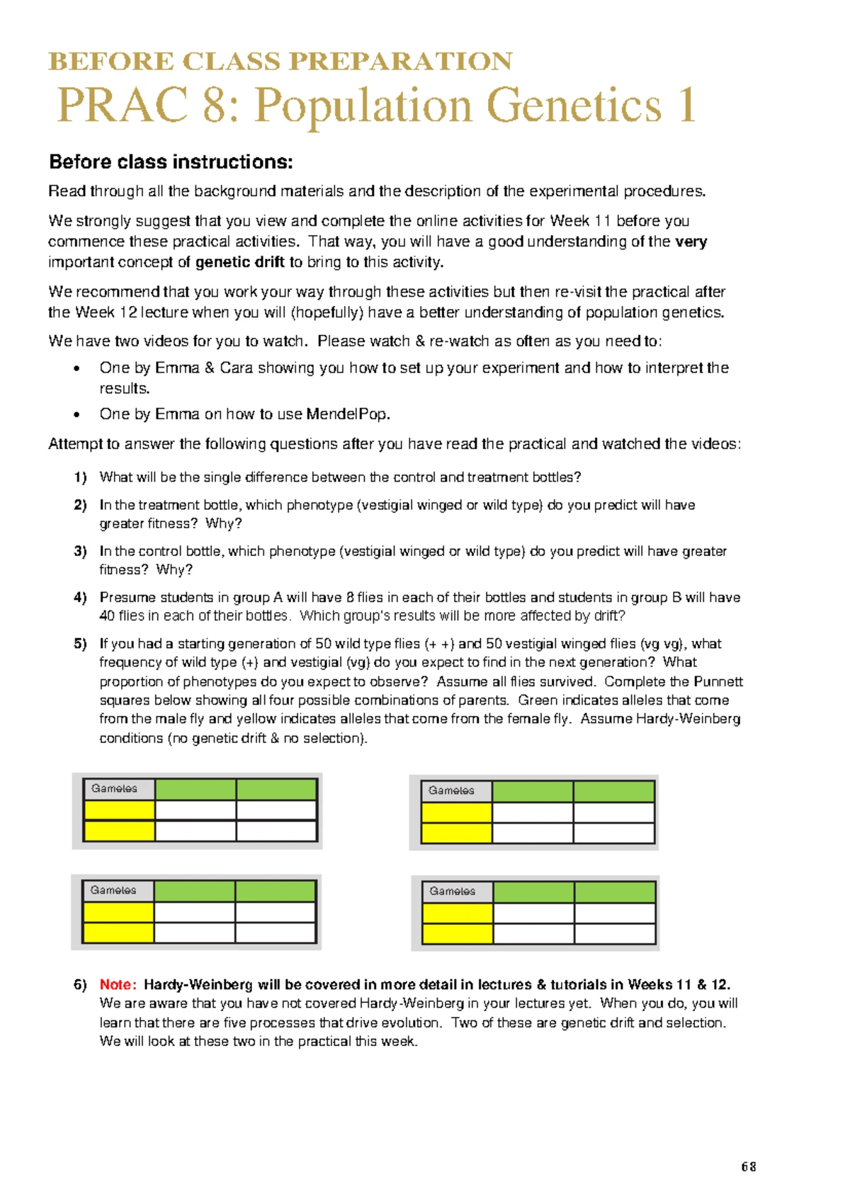 BIOL1020 Prac 6 - Exploring Mendelian Genetics in Corn Inheritance ...