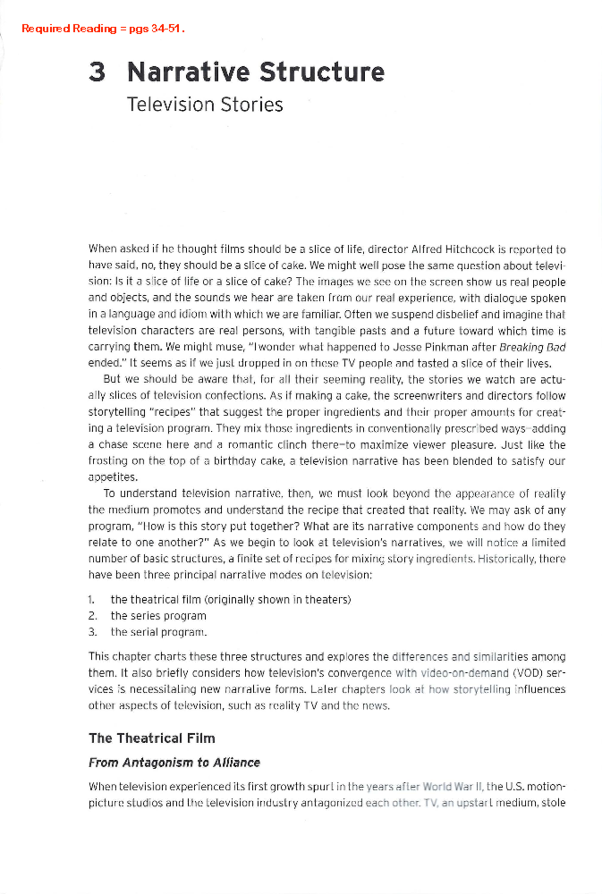 Television: Visual Storytelling and Screen Culture - Fifth Edition - 3 ...