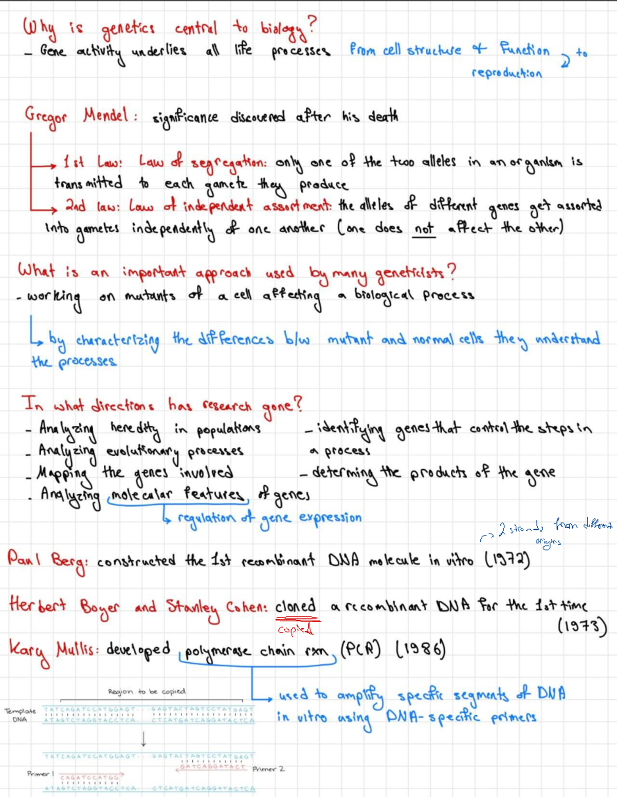 Genetics in Biology: Key Concepts and Discoveries (BIO101) - Studocu