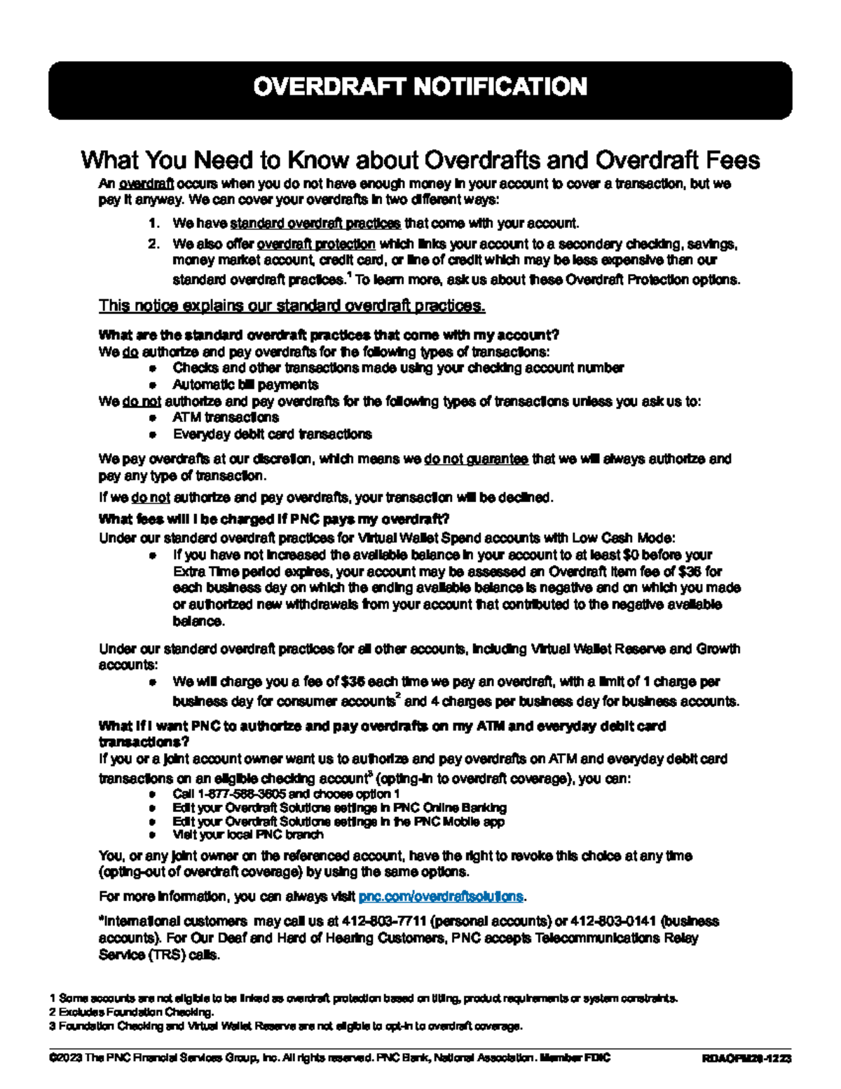 Overdraft-Notification-Document - - Studocu