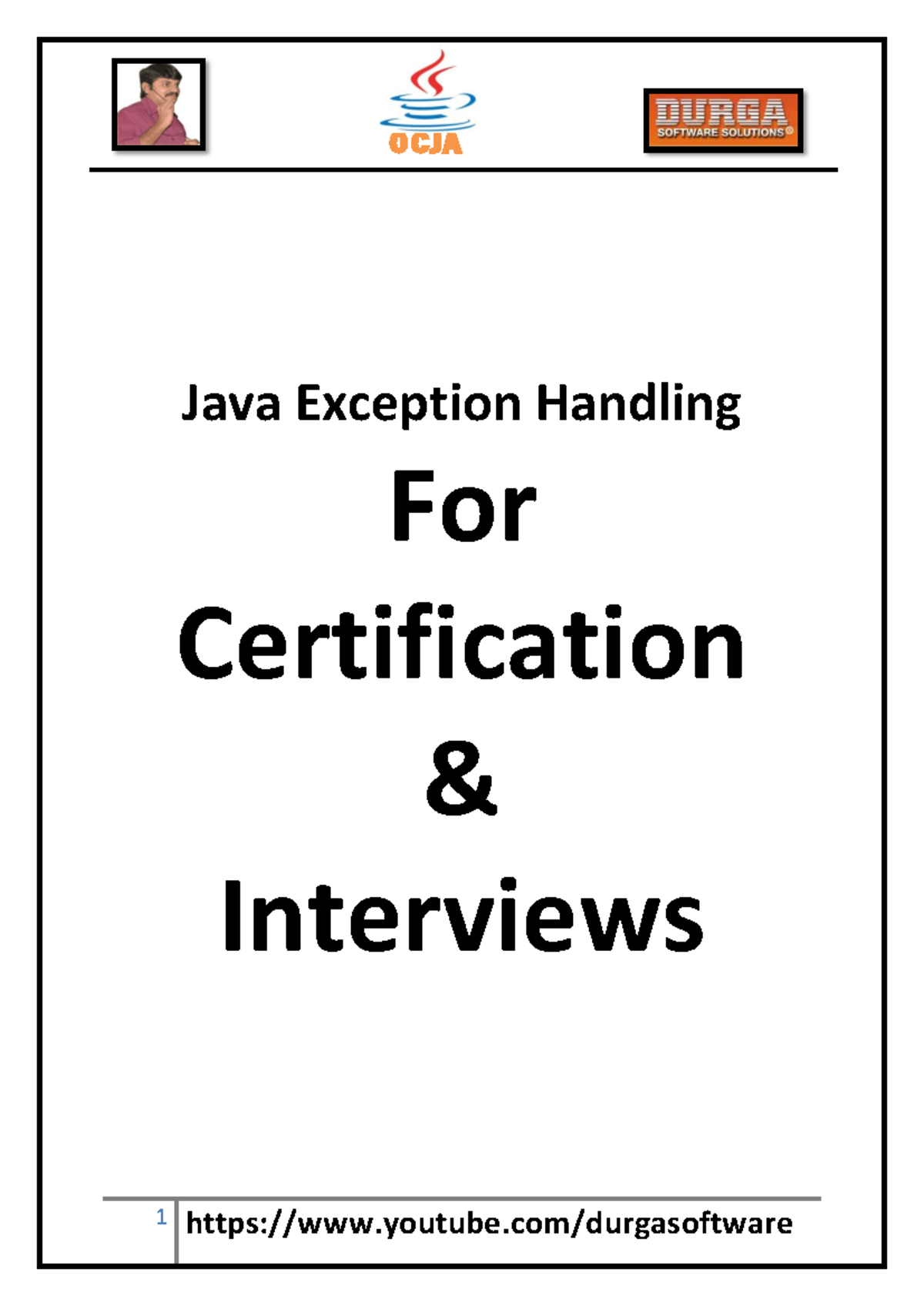 OCJA Java Exception Handling: Key Concepts for Certification ...