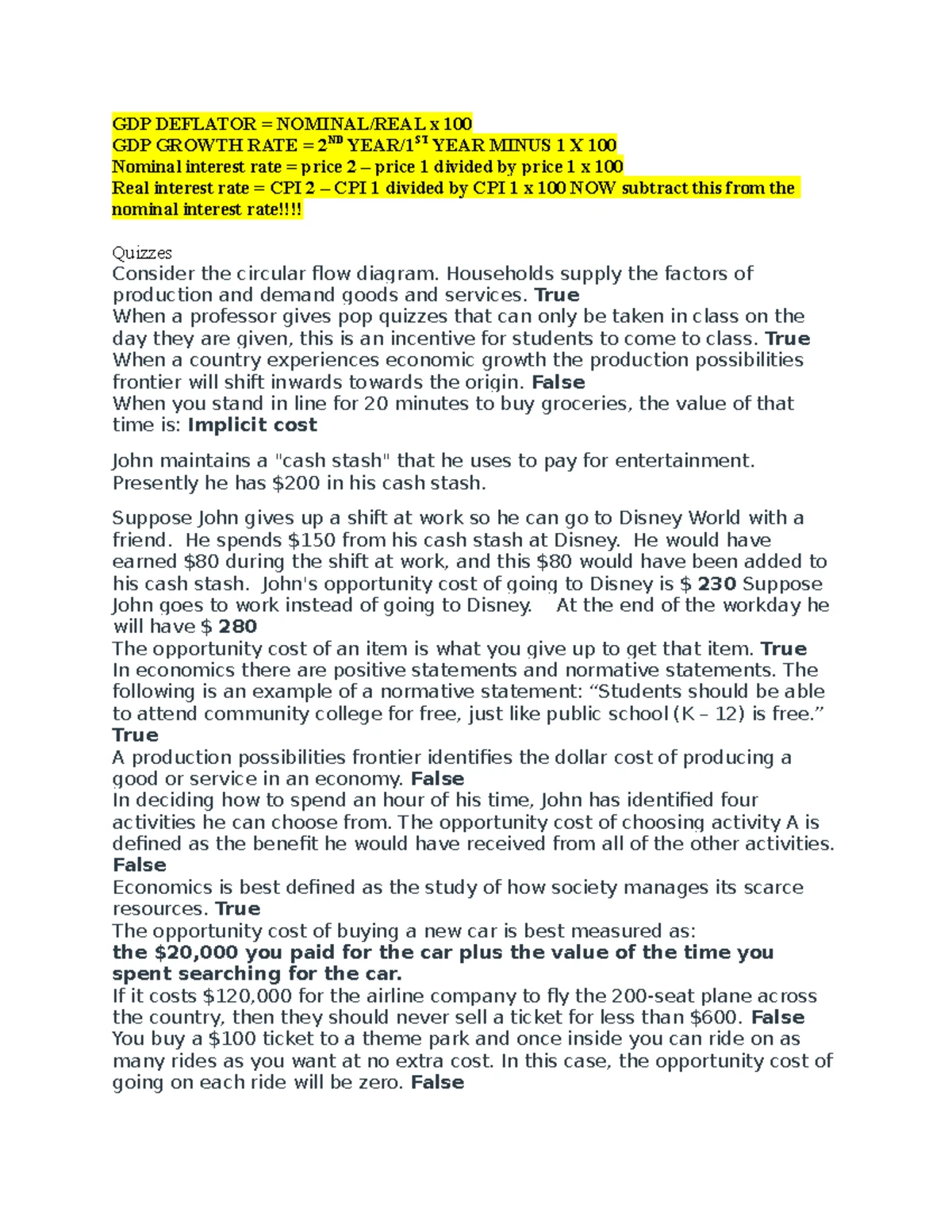Chapter 3 Worksheet: Comparative Advantage & Specialization Insights ...