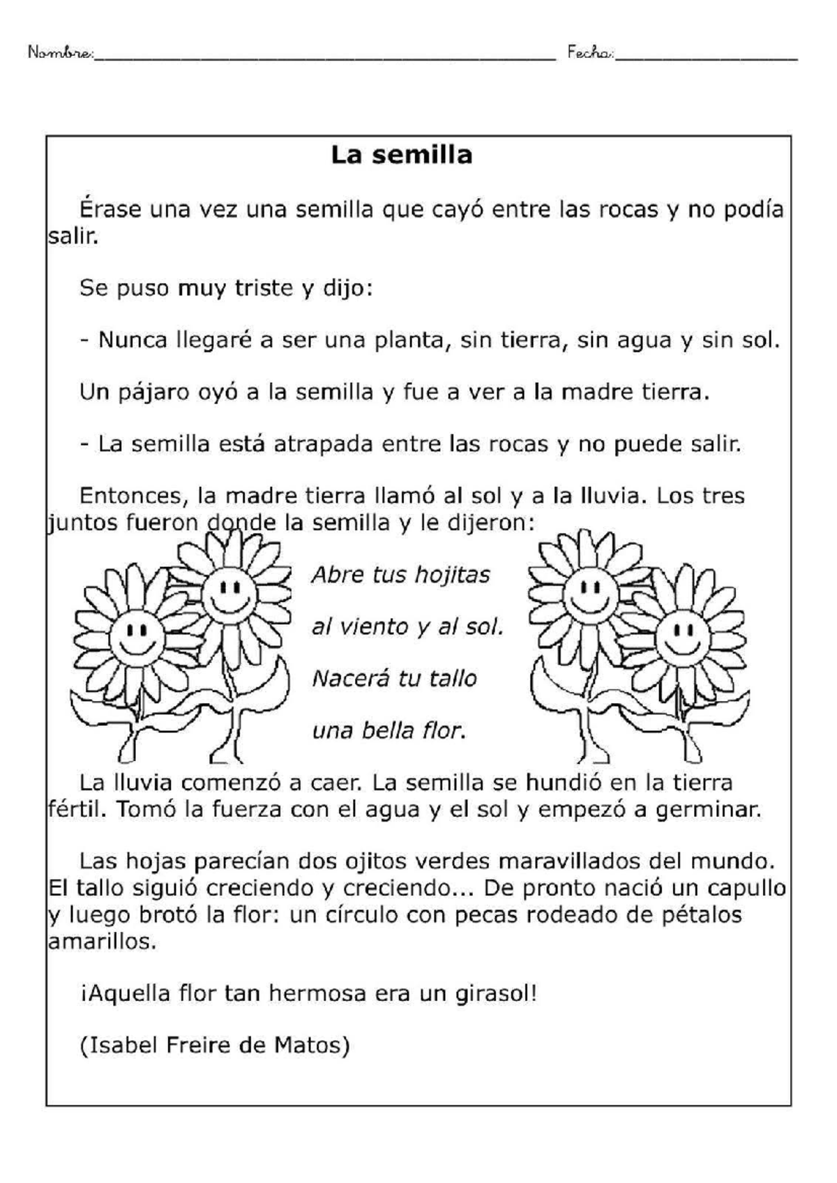 Actividades de Comprensión Lectora para Niños - 50 Ejercicios - Studocu