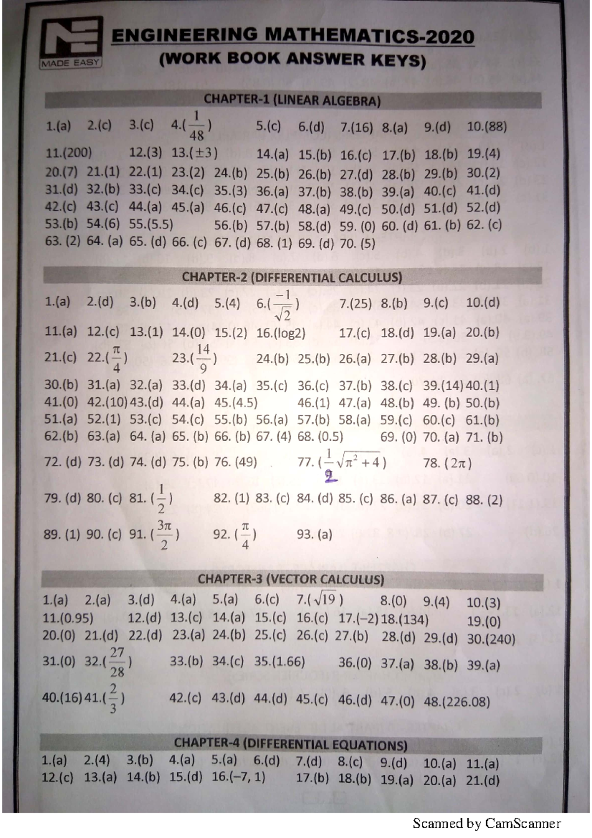 Maths 2020 Answer KEY - Scanned by CamScanner Scanned by CamScanner ...