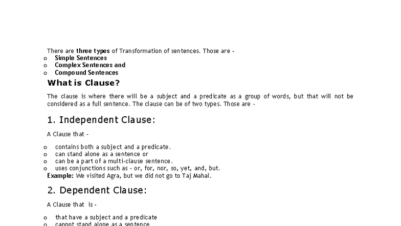 Grammar Transformation Techniques: Simple, Complex, and Compound ...