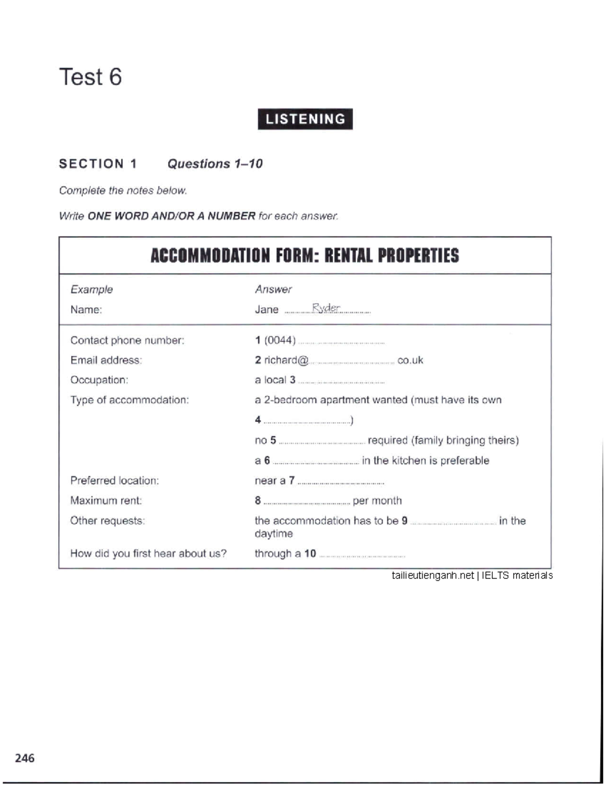 Test 06 - IELTS Reading Notes and Questions - Studocu