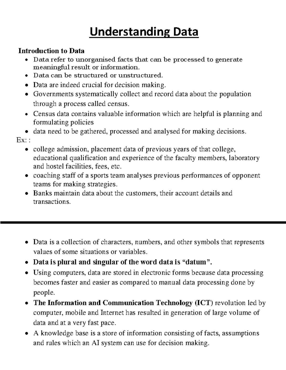 Understanding Data: Key Concepts and Importance in Decision Making ...