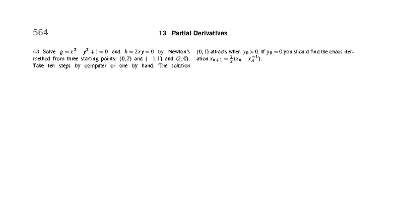 CH13 07 Calculus Notes: Partial & Directional Derivatives - Studocu