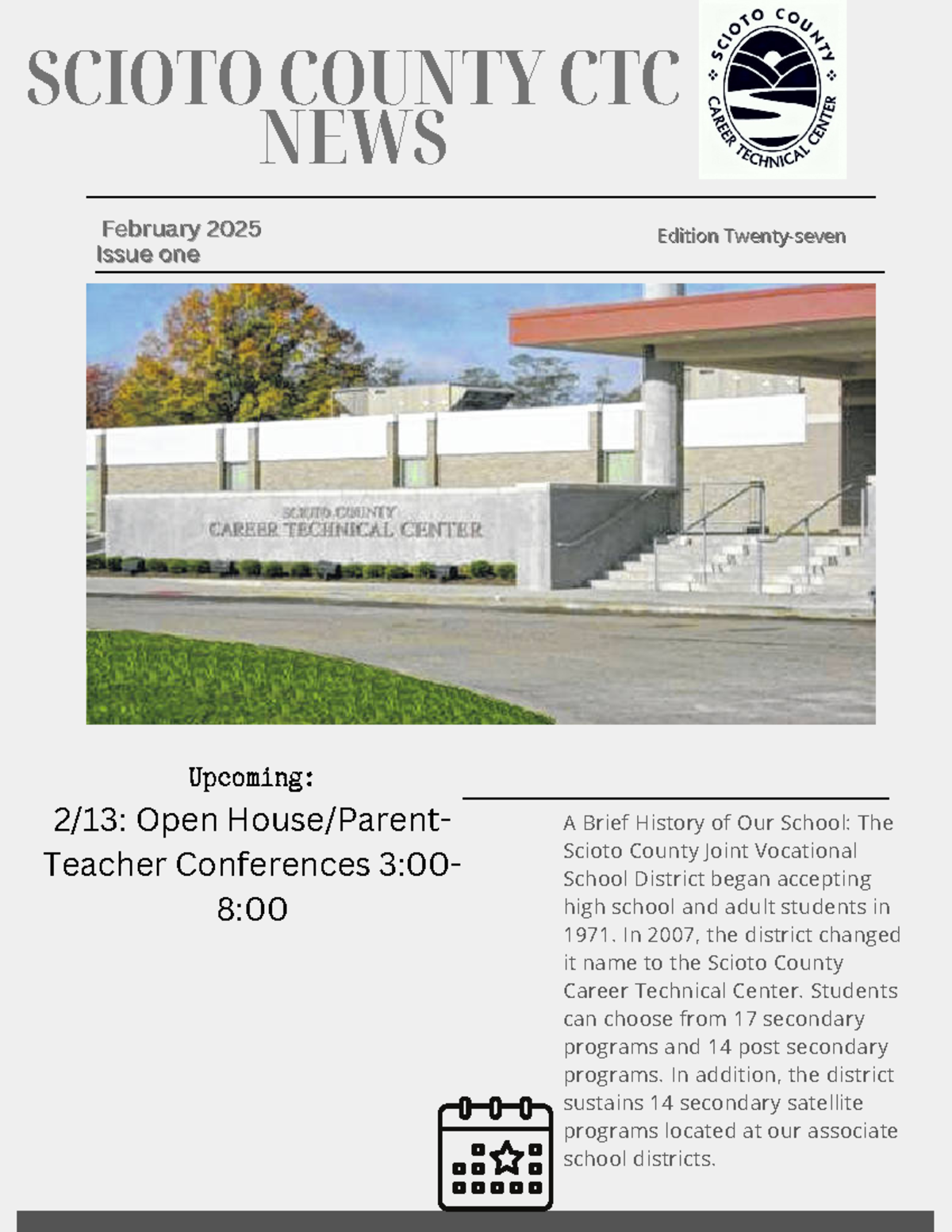 Scctc paper issue twenty three - SCIOTO COUNTY CTC NEWS February ...
